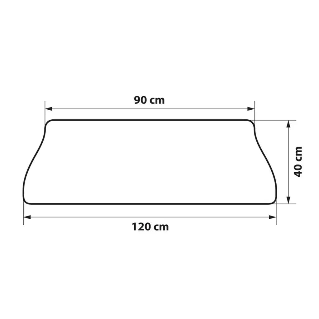 Ochranná plachta hrany kufra a nárazníka – LAMPA 600D/PU (120×40 cm)