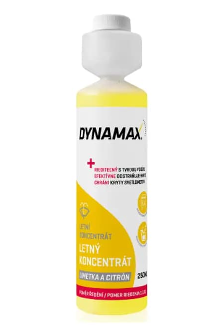 DYNAMAX Letná zmes do ostrekovačov, letný koncentrát: 250ml 1:100