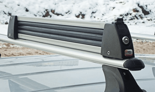 Amos Nosič lyží uzamykateľný SKI LOCK 5 SILVER na 5 párov lyží