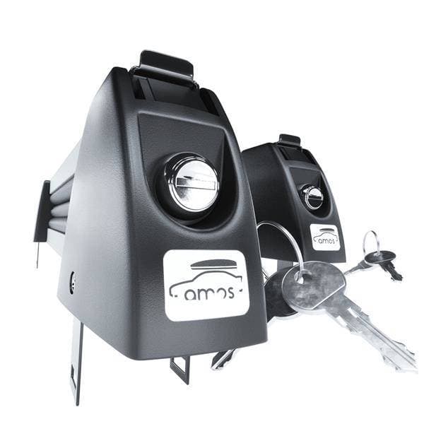Amos Nosič lyží uzamykateľný SKI LOCK 5 SILVER na 5 párov lyží