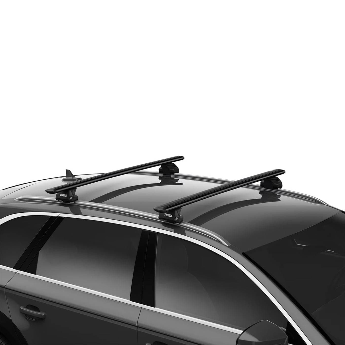 Strešný nosič Thule WingBar EVO Black Ford Mondeo Kombi MK5 (2019–2022) — Integrované lyžiny