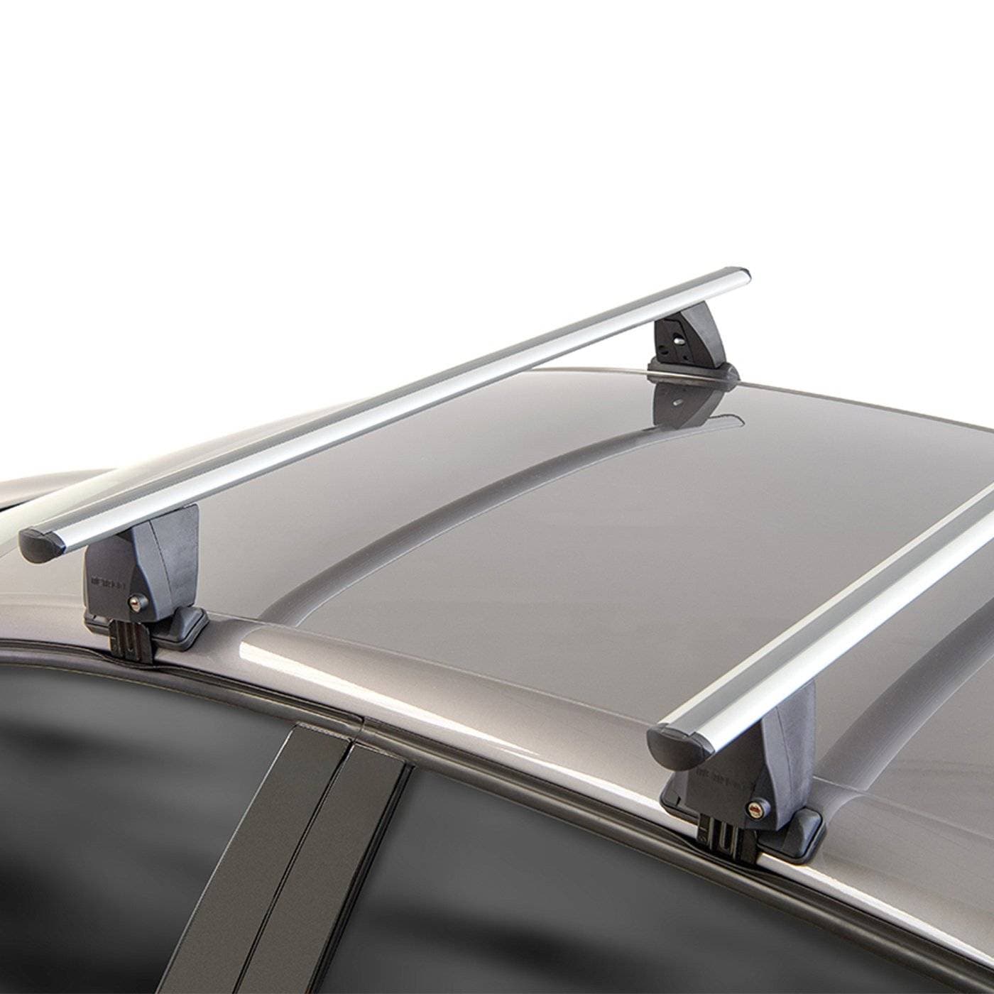 Strešný nosič Menabo Delta Silver Subaru Trezia NLP121 (2011–2014) — Upevnenie pod lem dverí