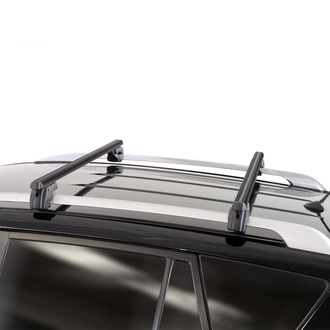 Strešný nosič Menabo Sherman Black XL Toyota Land Cruiser J10 (1998–2007) — Klasické lyžiny