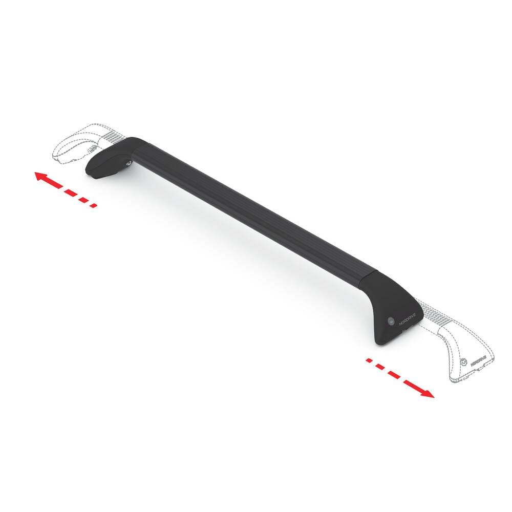 Strešný nosič Nordrive Snap Steel Snap pre Cupra Ateca - railing (2020–)