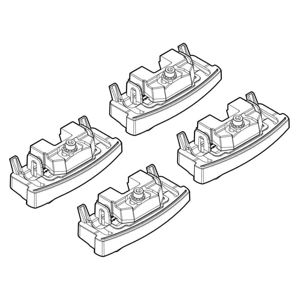 Strešný nosič Nordrive Silenzio Evos St pre Hyundai i20 5p - fixpoint (2014–2020)