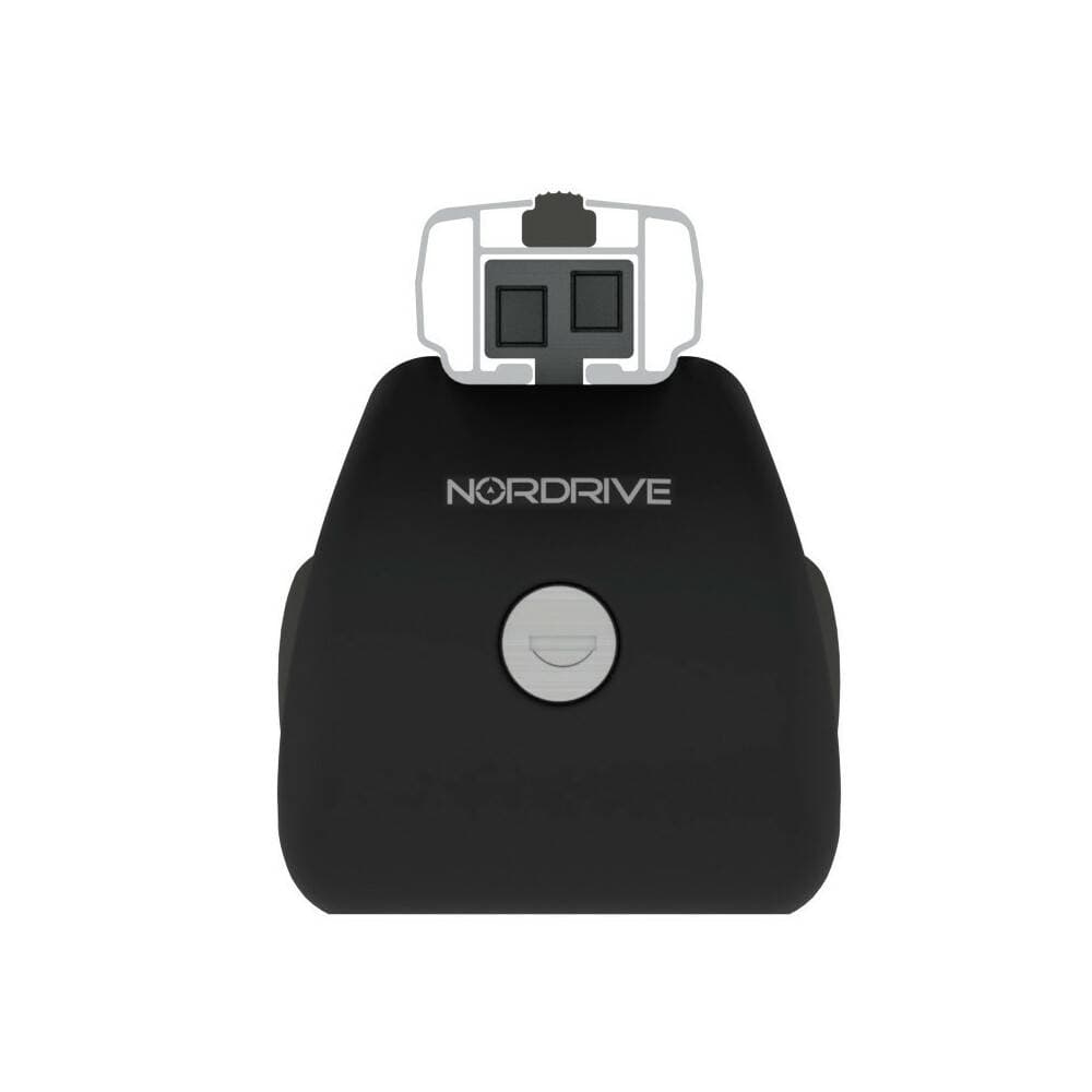 Strešný nosič Nordrive Helio Rail pre Mitsubishi Outlander - railing (2006–2007)