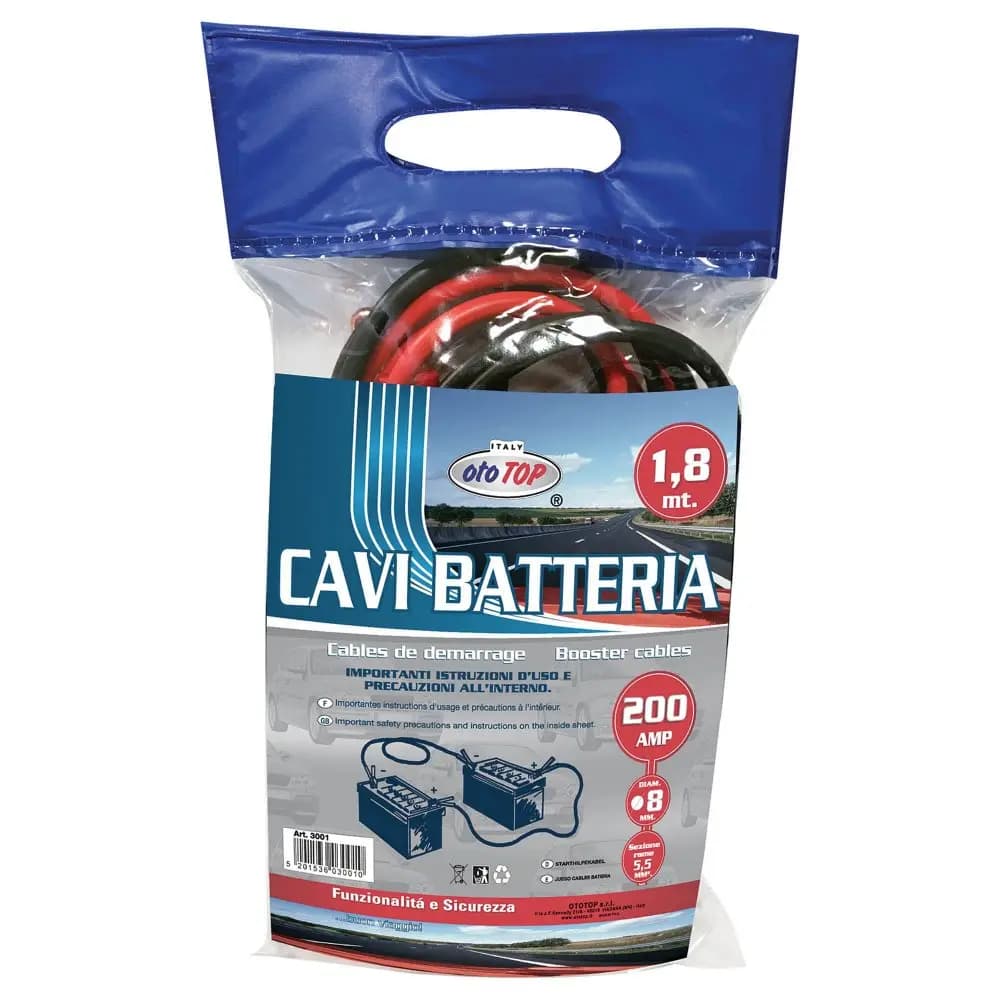 Štartovacie káble 400 Amp / 2m