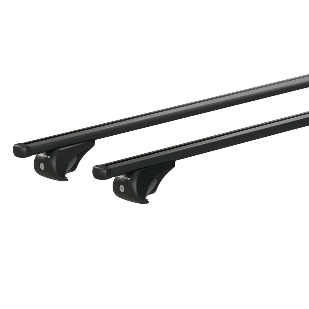Strešný nosič Nordrive Helio Black Rail pre Volkswagen Touran - railing (2015–)