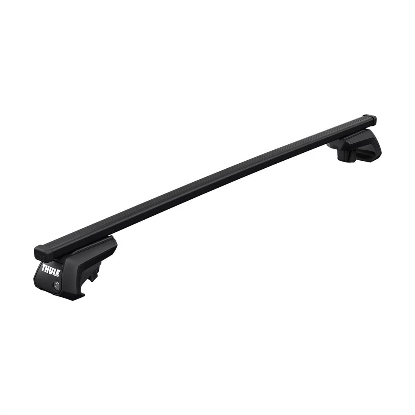 Strešný nosič Thule SquareBar EVO Black Jaguar X-Type Estate X400 (2008–2010) — Klasické lyžiny