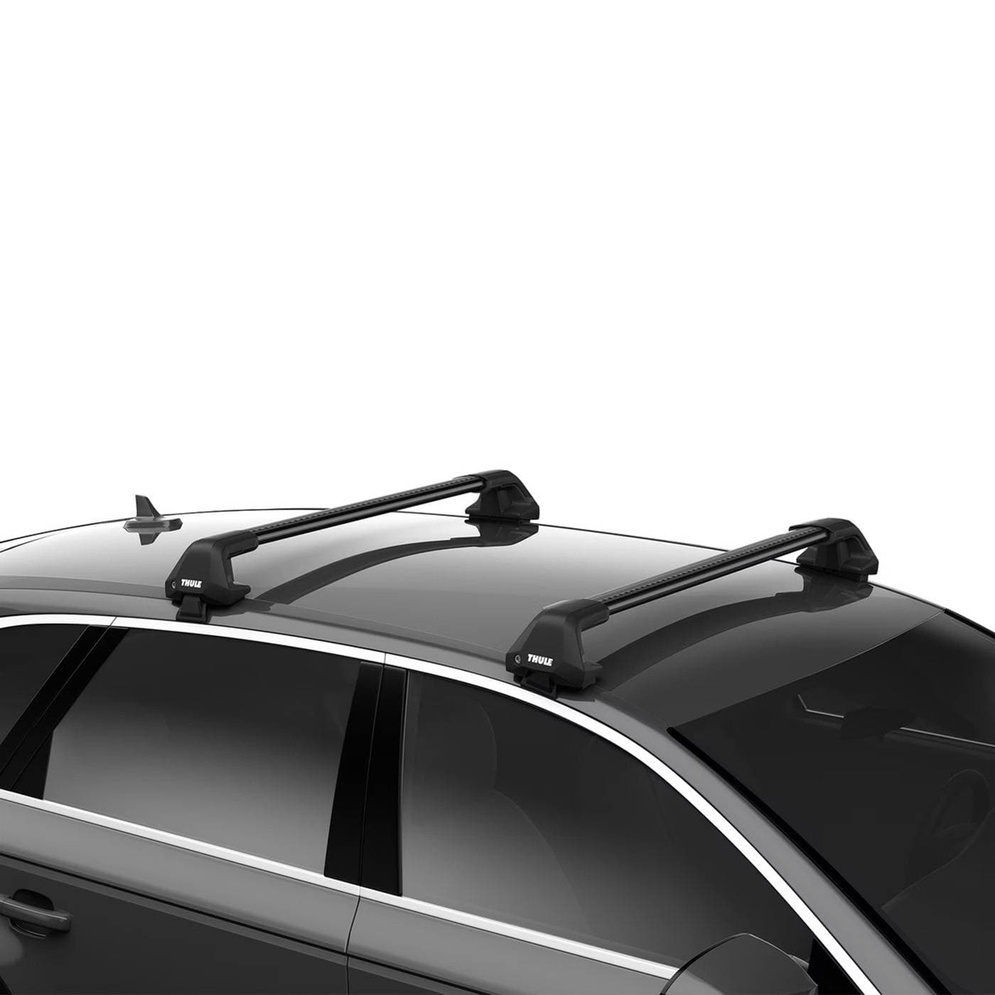 Strešný nosič Thule WingBar Edge Black Toyota Prius W50 (2016–2019) — Hladká strecha