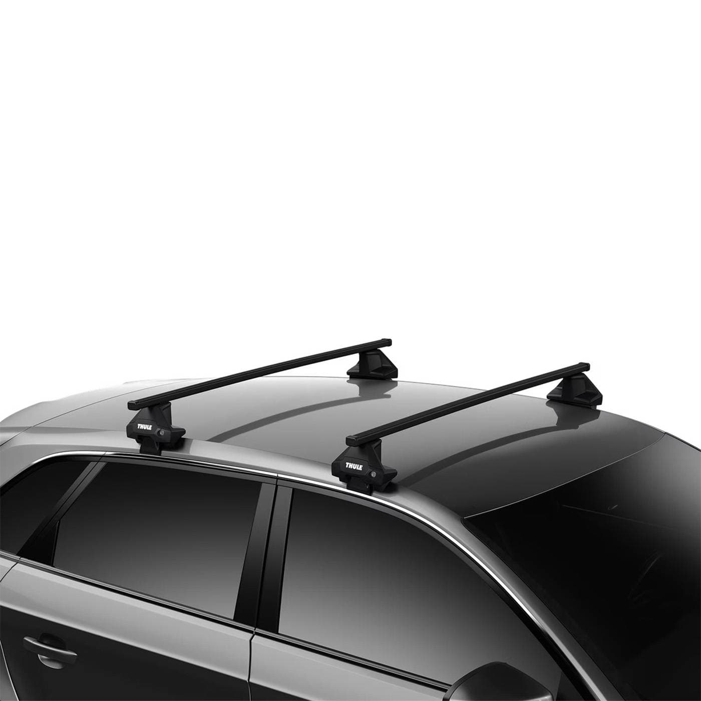 Strešný nosič Thule SquareBar EVO Black Land Rover Range Rover Sport L461 (2023–) — Hladká strecha