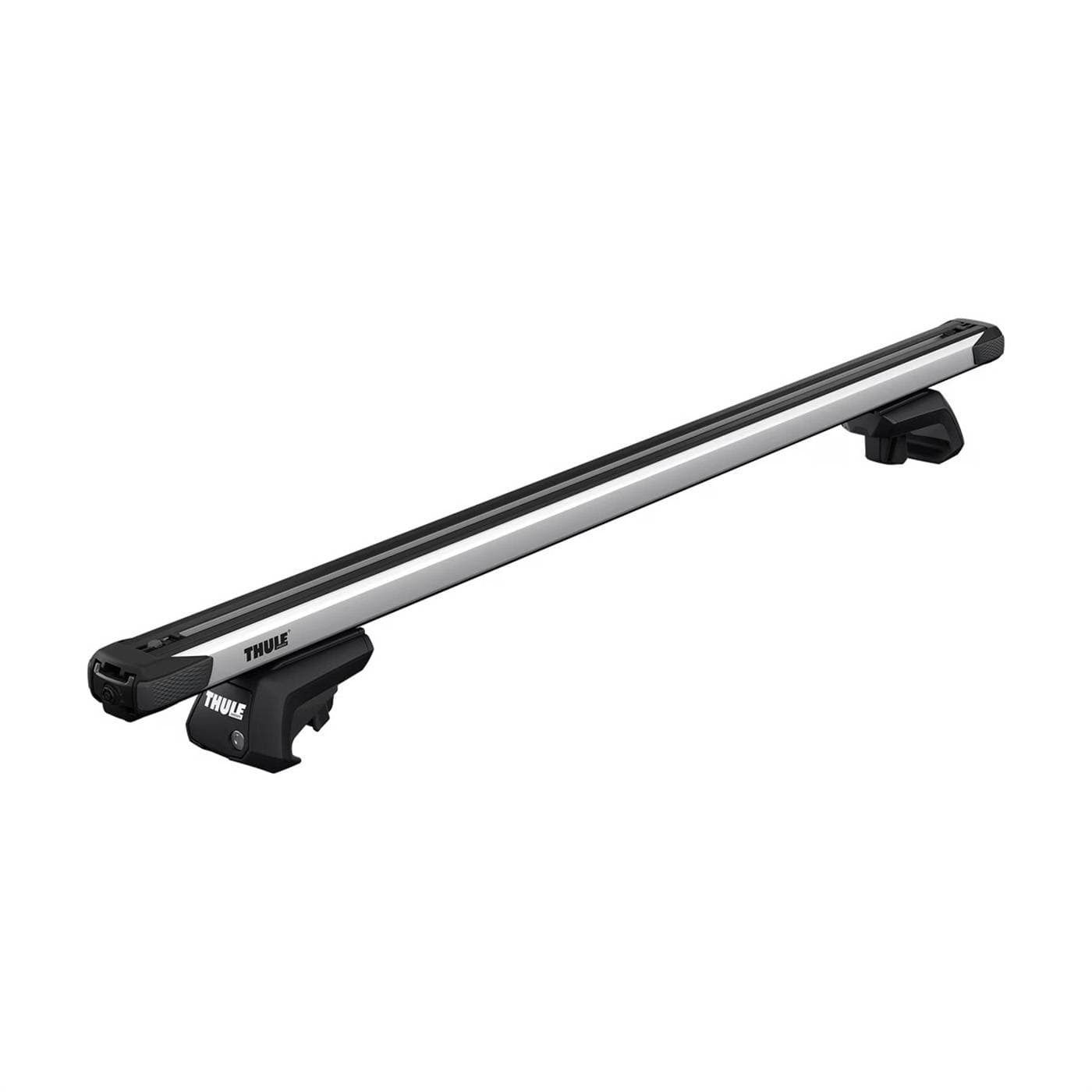 Strešný nosič Thule SlideBar EVO Silver Peugeot 406 Break (2003–2004) — Klasické lyžiny