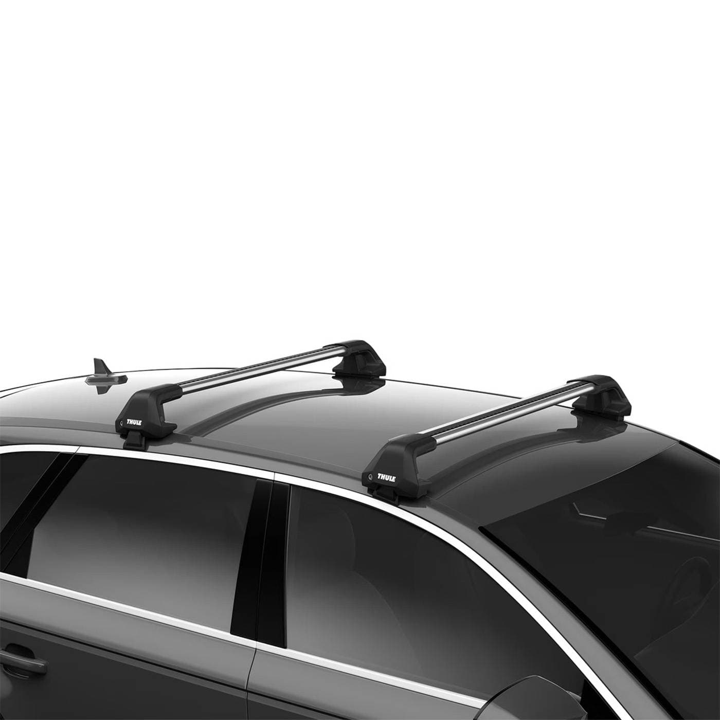Strešný nosič Thule WingBar Edge Silver Toyota Hilux N2 (2006–2008) — Hladká strecha