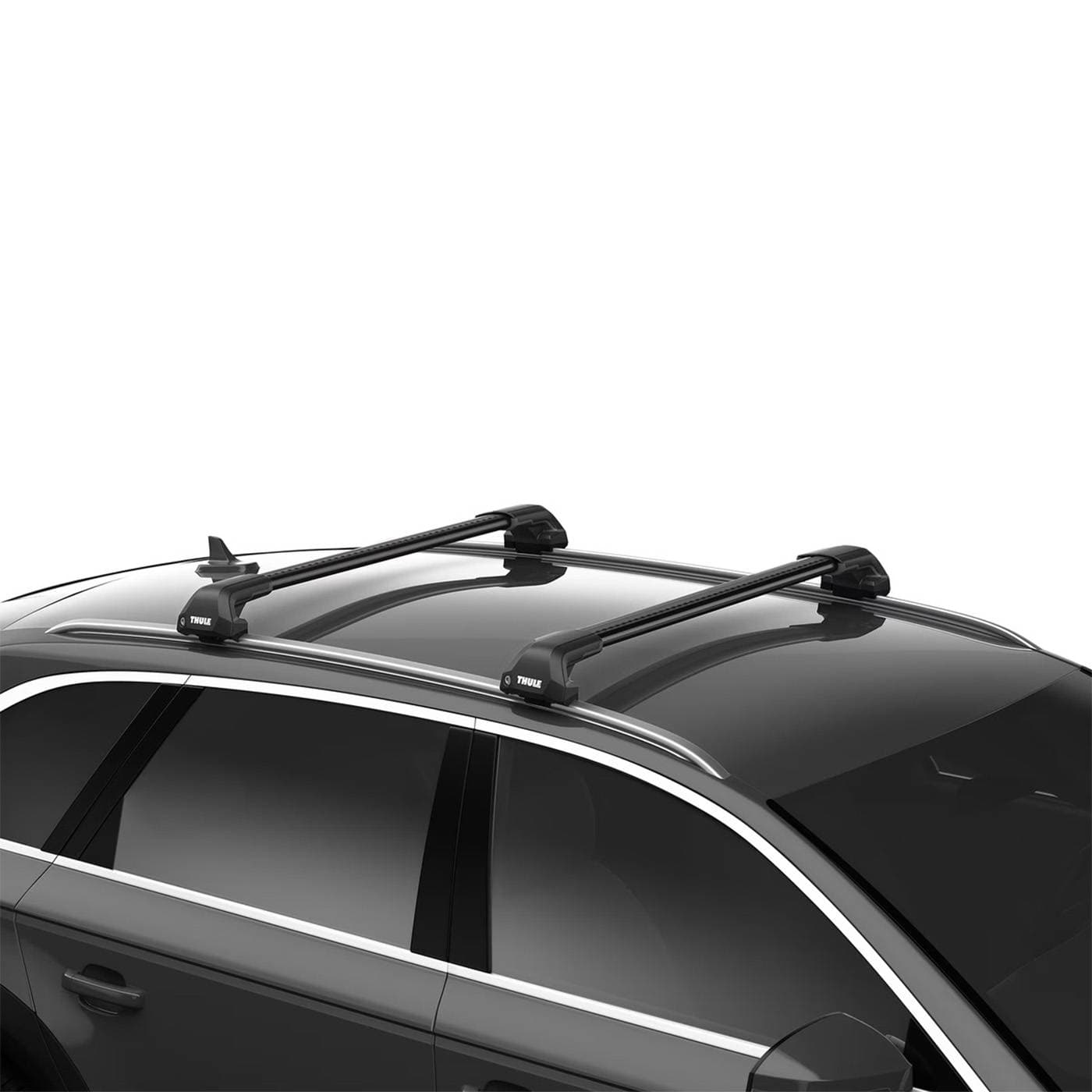 Strešný nosič Thule WingBar Edge Black Land Rover Discovery L462 (2021–) — Integrované lyžiny