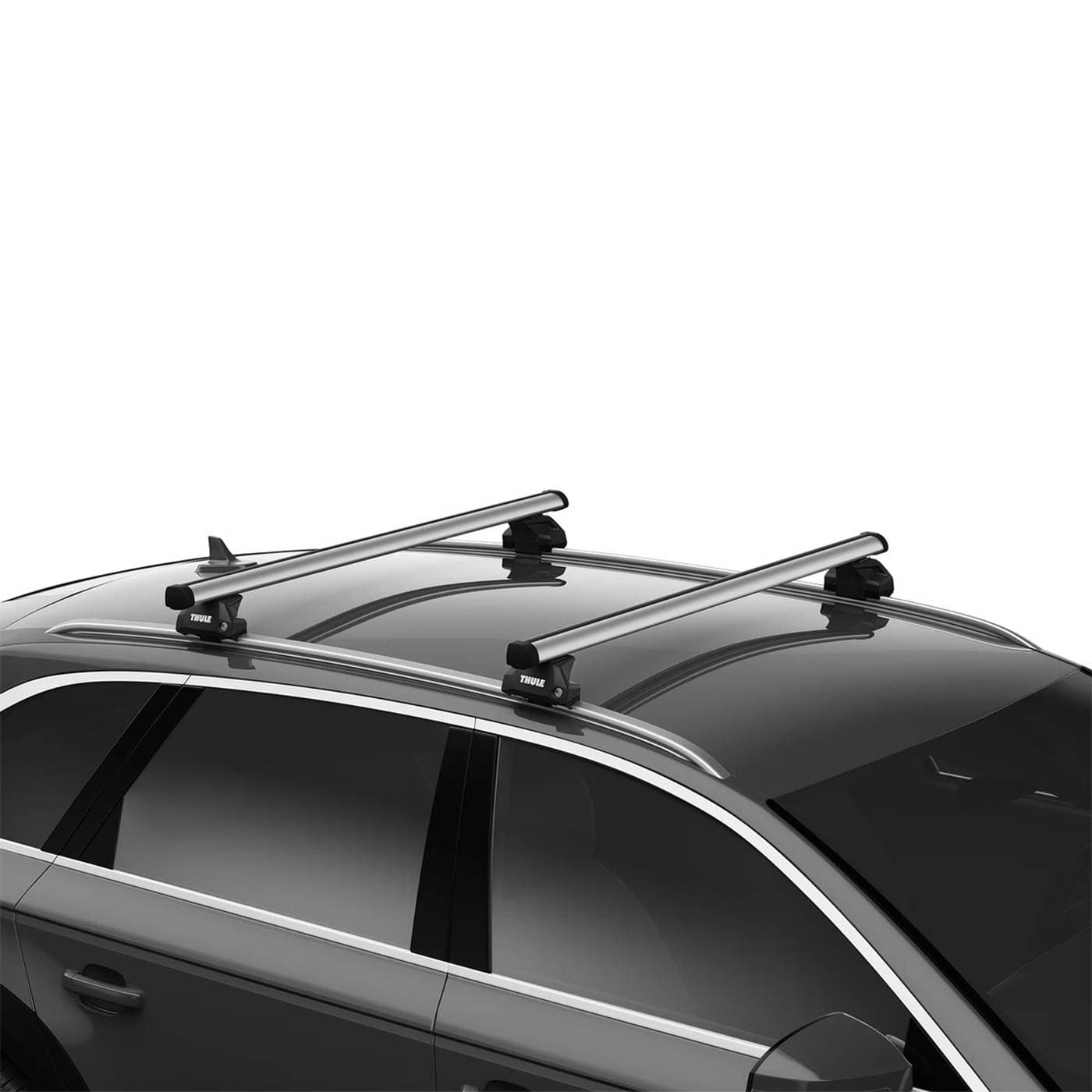 Strešný nosič Thule ProBar EVO Silver Jeep Compass MK49 (2011–2017) — Integrované lyžiny