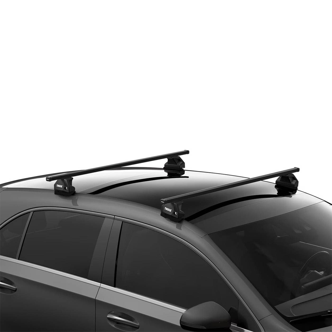 Strešný nosič Thule SquareBar EVO Black Volkswagen Multivan T5 (2003–2009) — Fixačné body