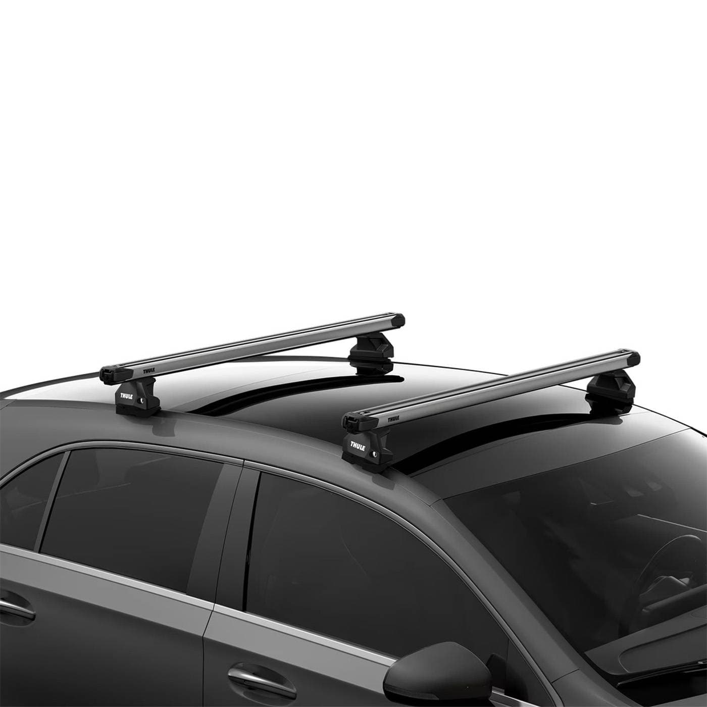Strešný nosič Thule SlideBar EVO Silver Volkswagen Caravelle T5 (2003–2009) — Fixačné body