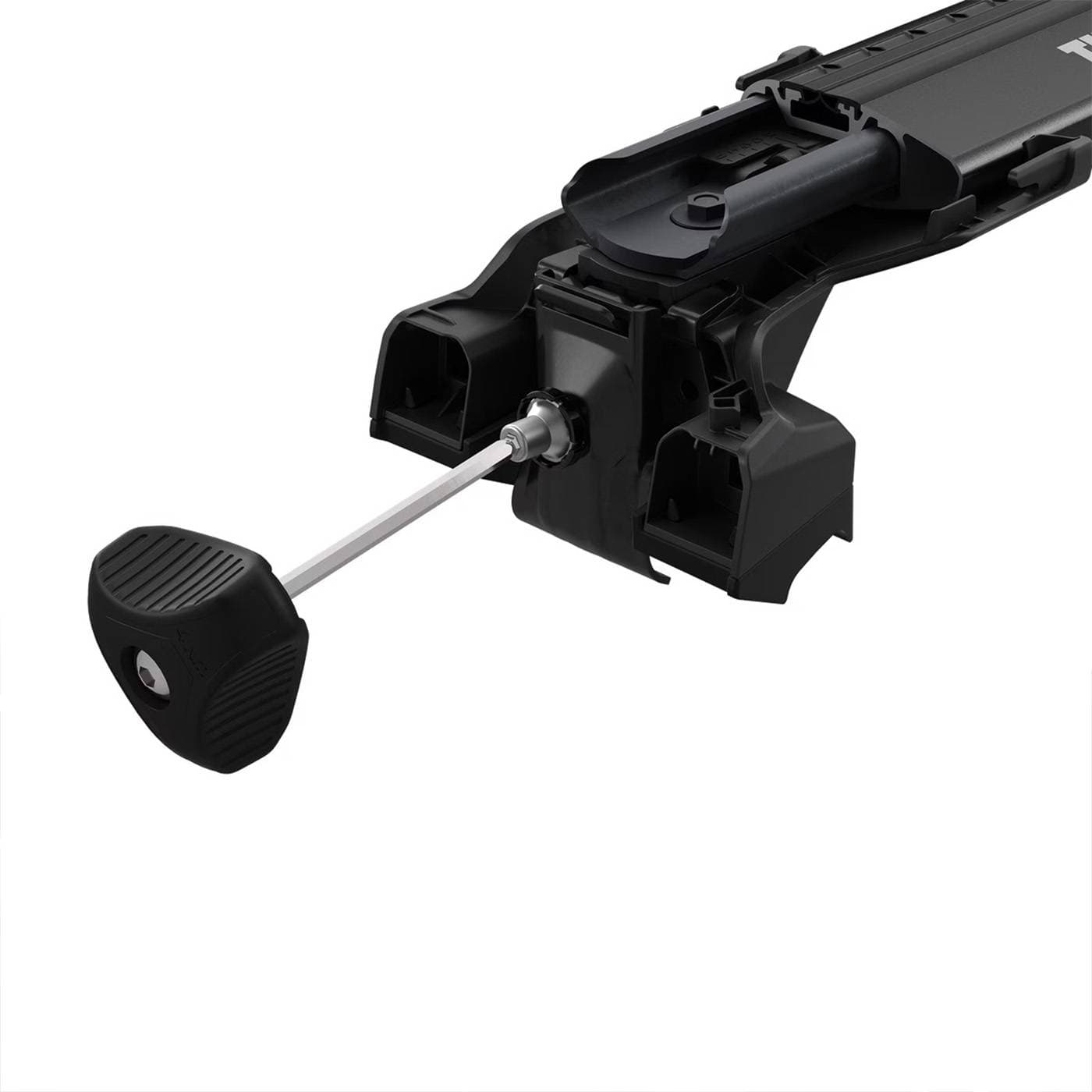 Strešný nosič Thule WingBar Edge Black Jeep Compass MK49 (2011–2017) — Integrované lyžiny