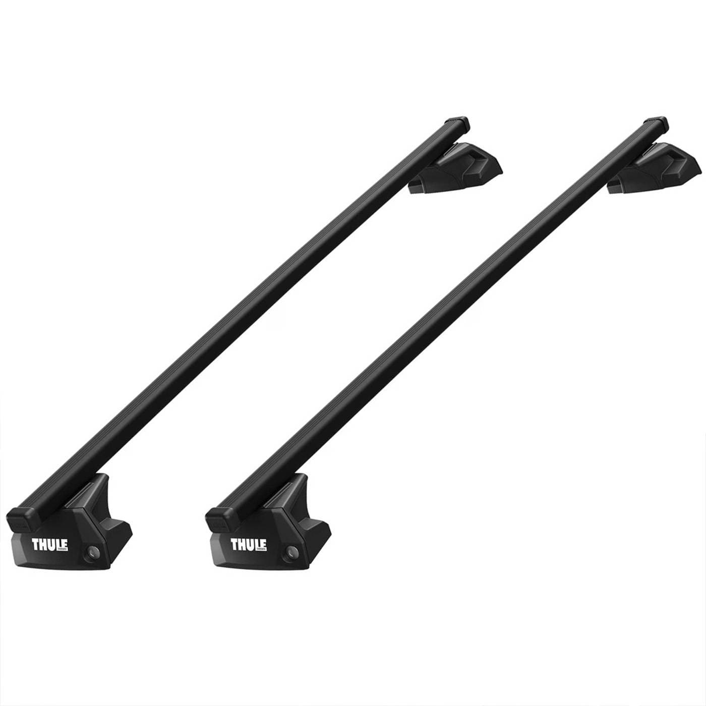 Strešný nosič Thule SquareBar EVO Black Audi Q3 F3 (2019–2026) — Integrované lyžiny