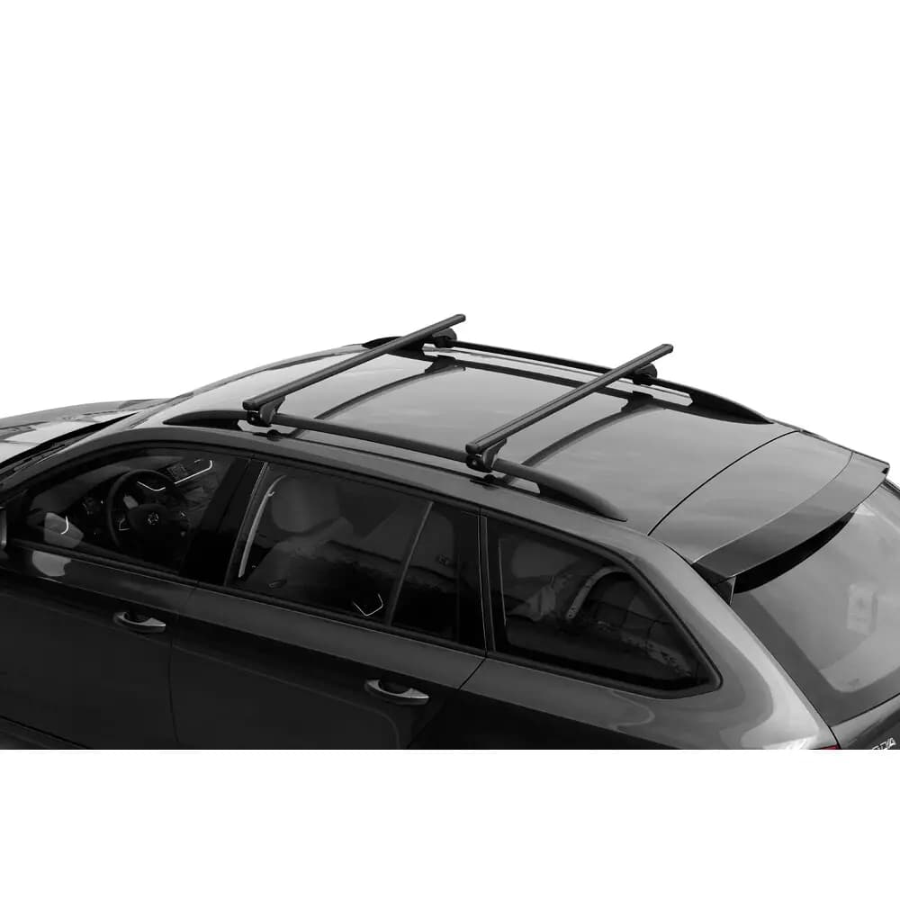 Strešný nosič Nordrive Helio Black Rail pre Audi A4 Avant - railing (2004–2008)