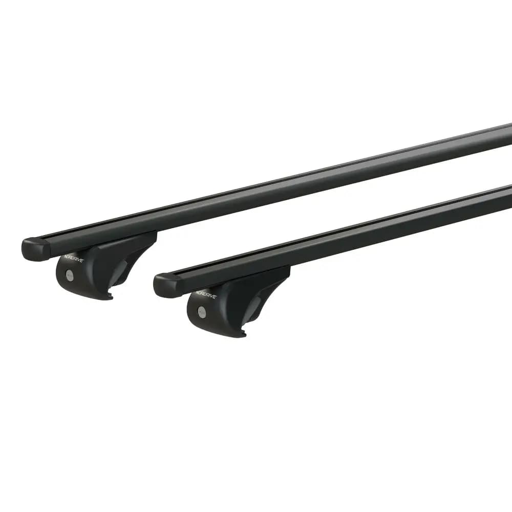 Strešný nosič Nordrive Helio Black Rail pre Audi A4 Avant - railing (2001–2003)