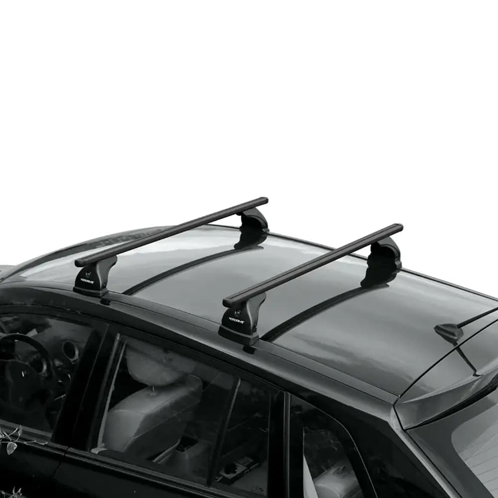 Strešný nosič Nordrive Helio Black Evos Lp pre Mercedes CLA 4p (also with sunroof) - fixpoint (2013–2019)