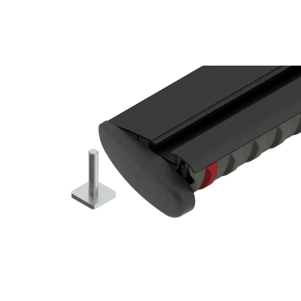 Strešný nosič Nordrive Silenzio Black Inrail pre Ford Mondeo Wagon - flush (2014–2022)