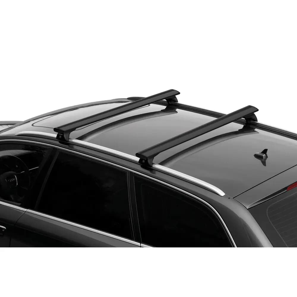 Strešný nosič Nordrive Silenzio Black Inrail pre Renault Megane IV Sporter - flush (2020–2024)